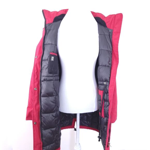 Andrew Marc Parka Anorak Women Size Small, Coat, Hooded Very Warm Jacket - Picture 4 of 12